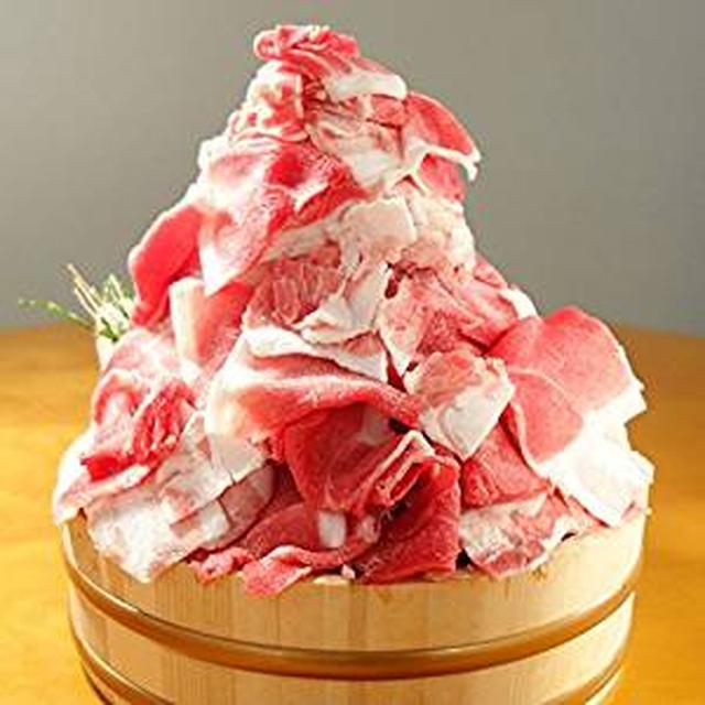 画像: Amazon | 【訳あり】 九州産 豚こま切れ肉 メガ盛り 1.5kg (250g×6セット)（※北海道・沖縄は配送料要） | 三協畜産 | 豚肉 通販