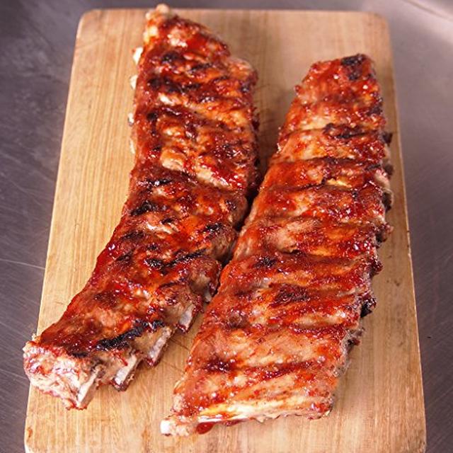 画像: Amazon | （新サイズ・新価格）豚スペアリブ ベービーバックリブ (2枚) | The Meat Guy | 冷凍おかず 通販