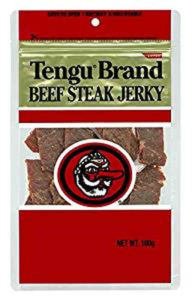 画像: Amazon | 国内製造 テング ビーフステーキジャーキー 100g | テング | 食品・飲料・お酒 通販