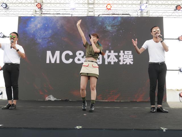 画像4: 本日は肉アイドルによる「肉体操」ステージ！編集部も舞台裏に潜入！