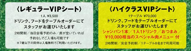 画像: VIP AREAには2つのシートが。
