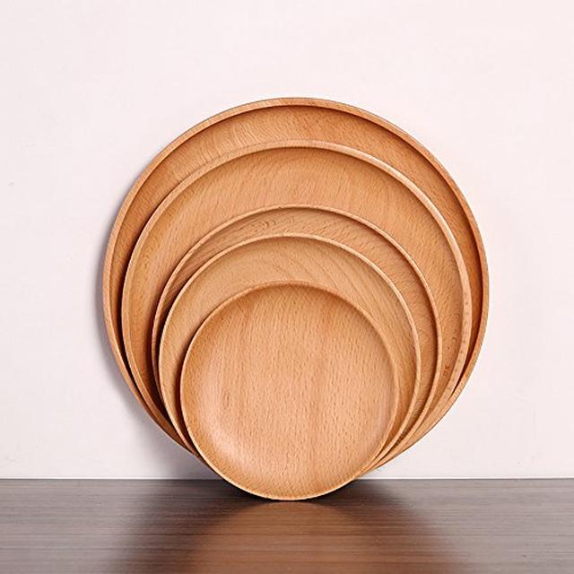 画像: Amazon｜KagoMsa トレー木製 皿セット木製 取り皿