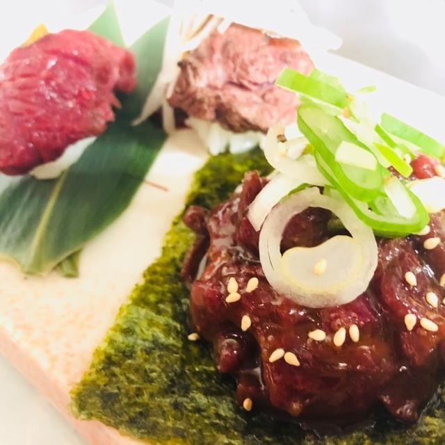 画像1: 話題の肉寿司も馬肉で！ www.instagram.com