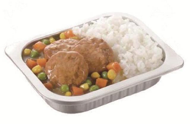 画像: Amazon | レスキューフーズ 一食ボックス 和風ハンバーグライス 600g | レスキューフーズ | インスタントごはん 通販