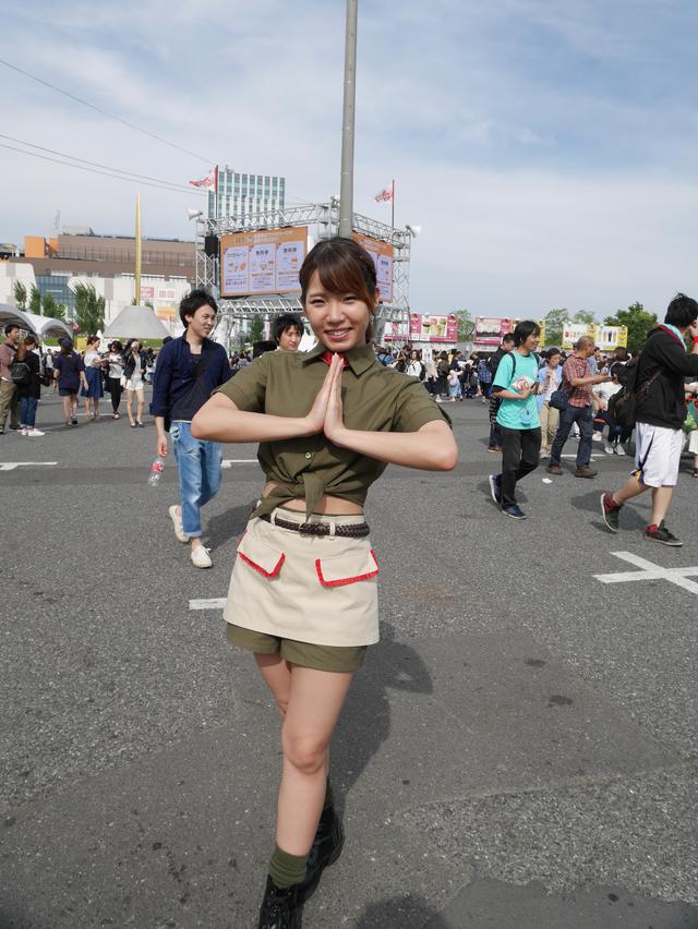 画像2: 肉フェス公式肉アイドル、りえちょってこんな子！